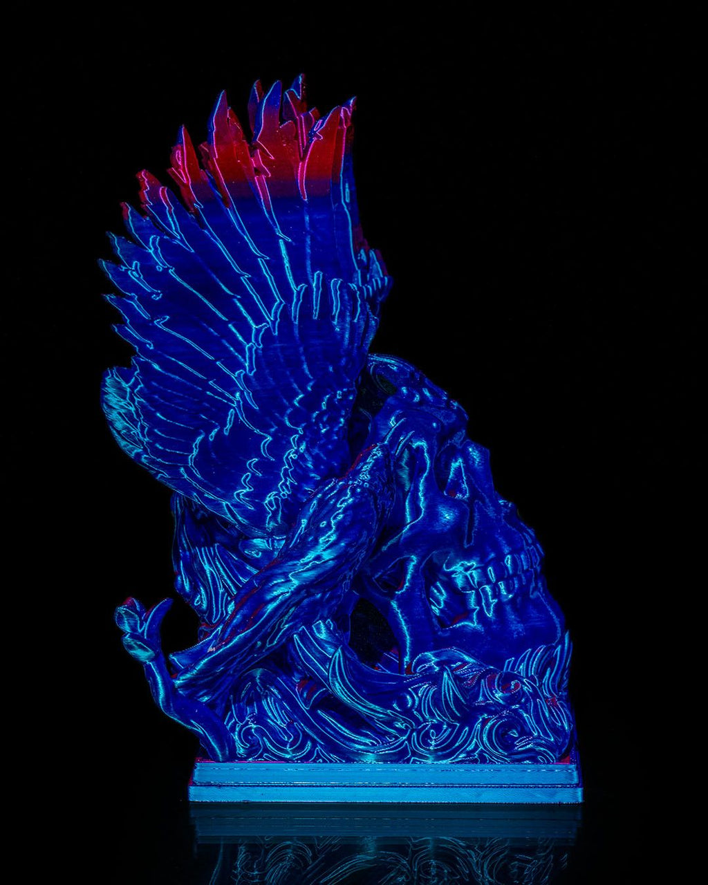 Wings and Bones — halloween decor, view 5, 3D printed by Craft & Press