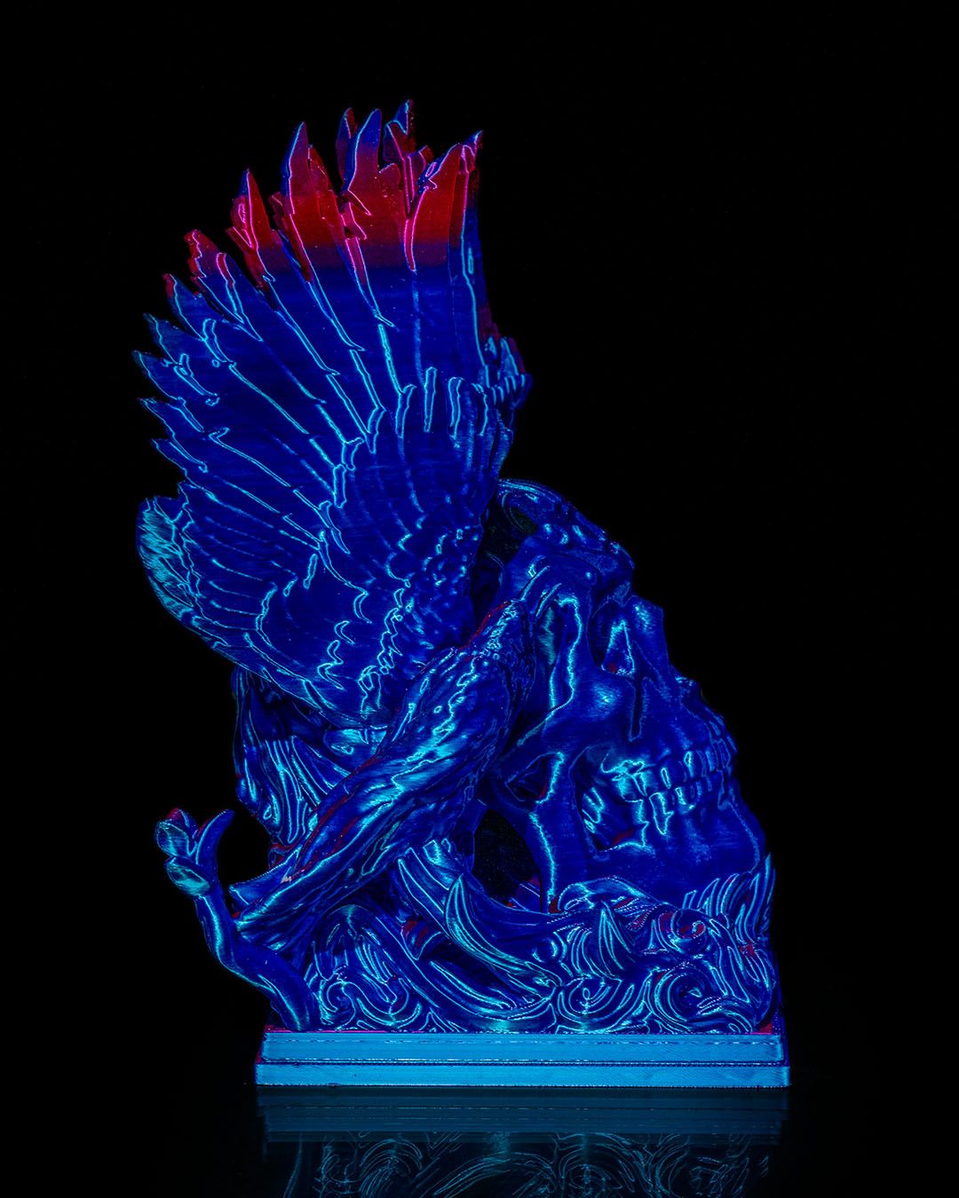 Wings and Bones — halloween decor, view 5, 3D printed by Craft & Press