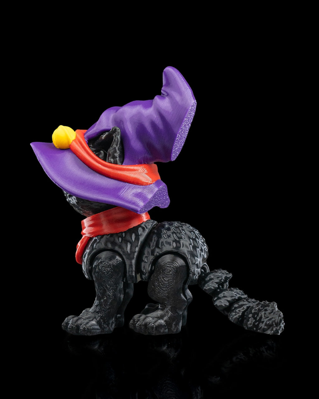 Cat in a hat — halloween toy, view 6, 3D printed by Craft & Press