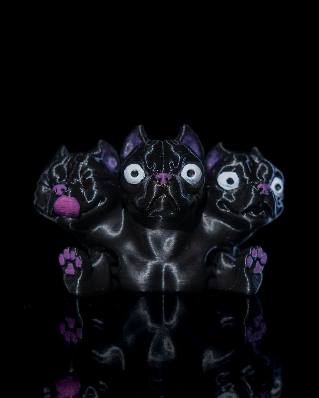Cerberus Dog — halloween toy, view 6, 3D printed by Craft & Press