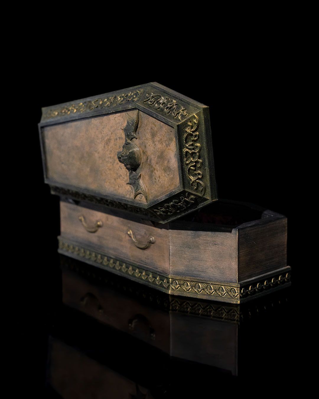 Dracula’s Slumber — halloween decor, view 6, 3D printed by Craft & Press