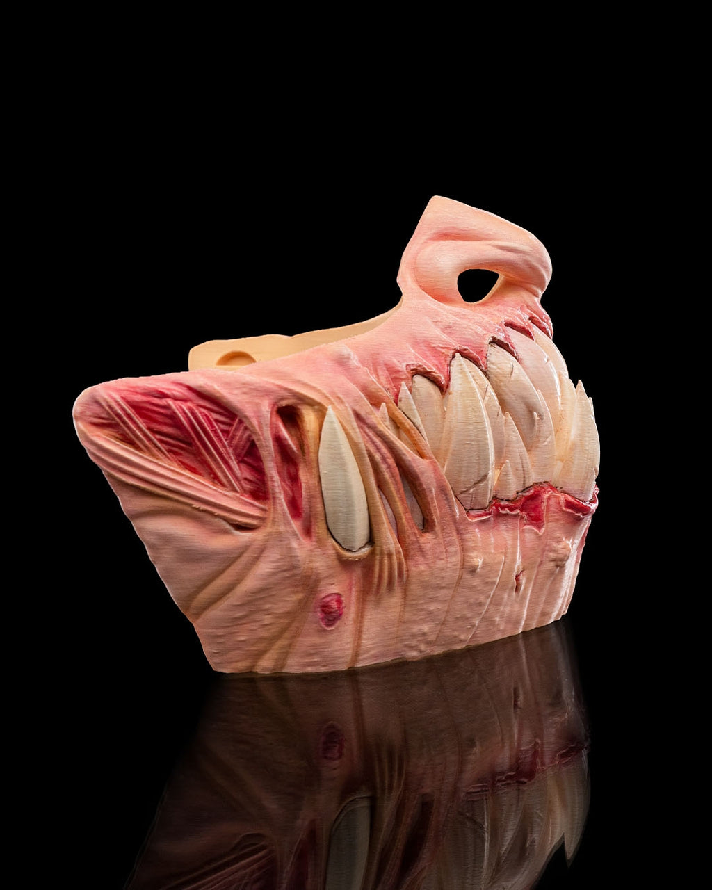 Savage Smile Halloween Mask — halloween mask, view 6, 3D printed by Craft & Press