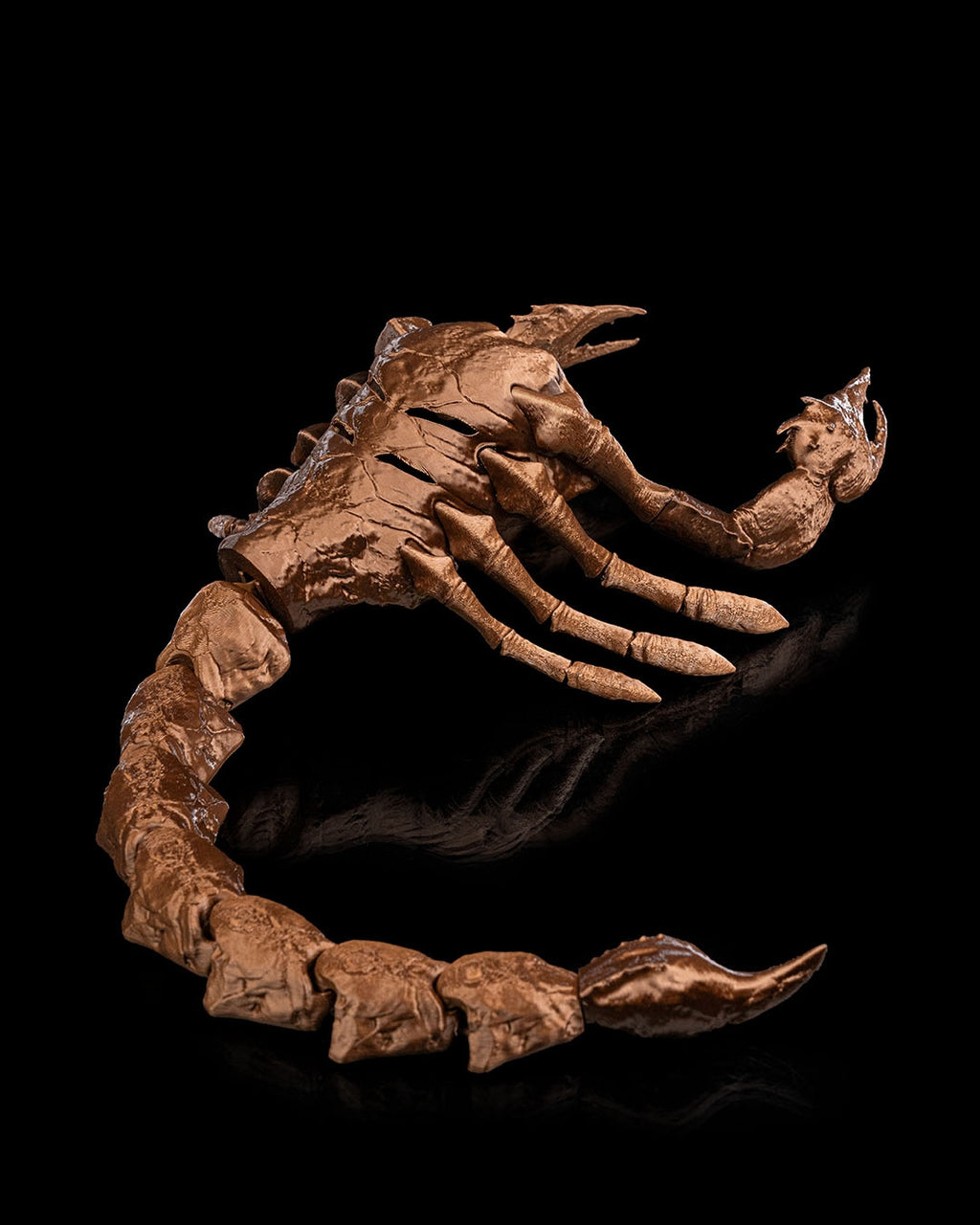 Scorpion Grasp Halloween Mask — halloween mask, view 6, 3D printed by Craft & Press