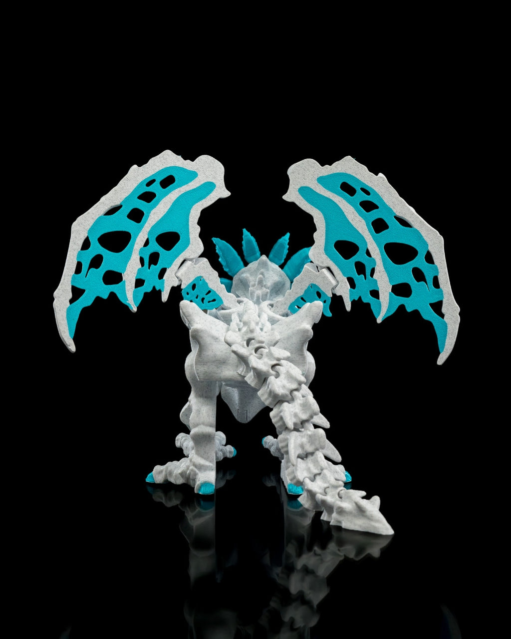 Ske-lethal dragon — halloween toy, view 6, 3D printed by Craft & Press
