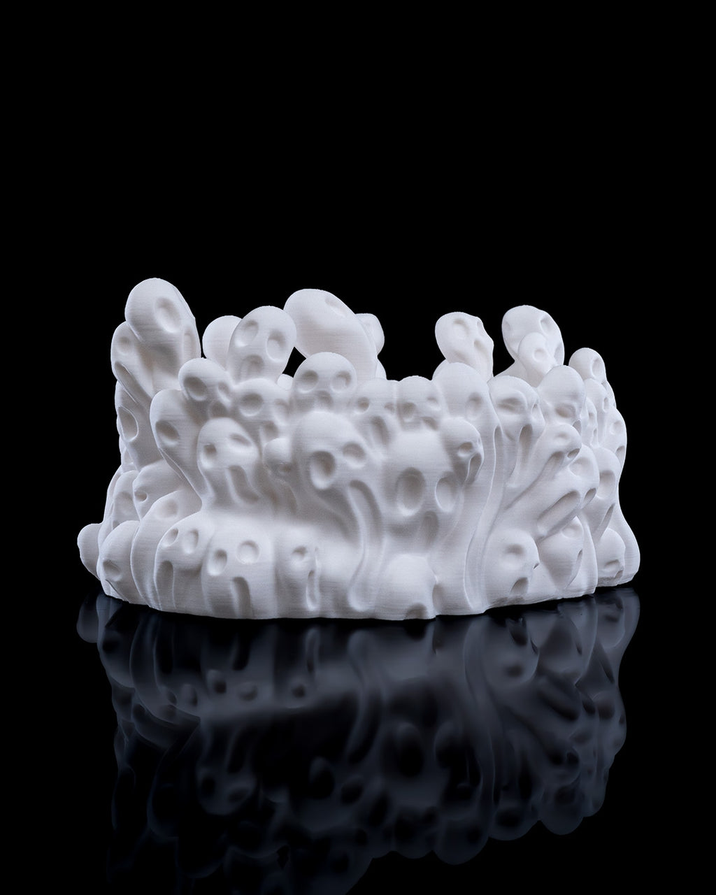 Spectral Candy Holder — halloween candy holder, view 6, 3D printed by Craft & Press