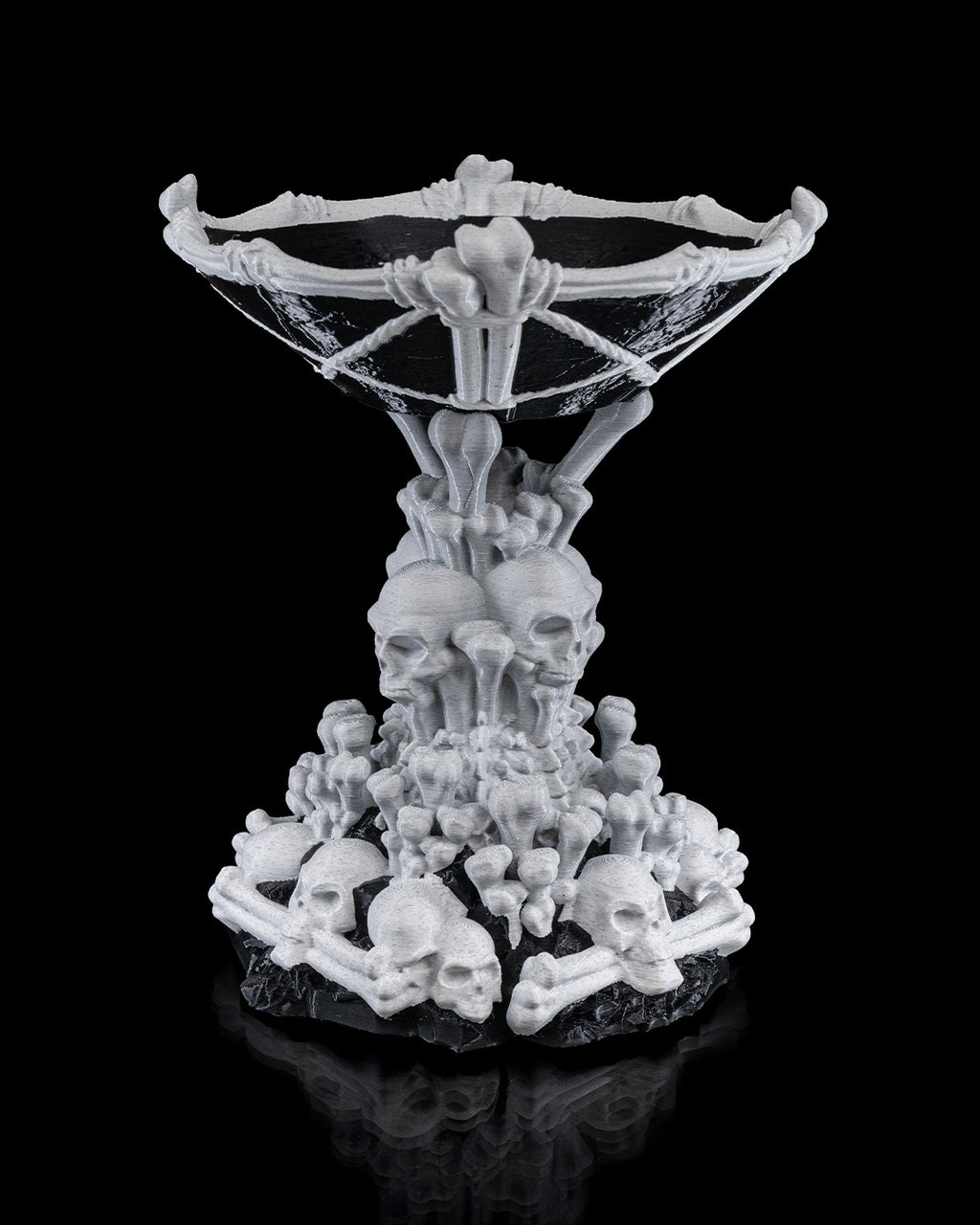 Tower of Bones Candy Holder — halloween candy holder, view 6, 3D printed by Craft & Press