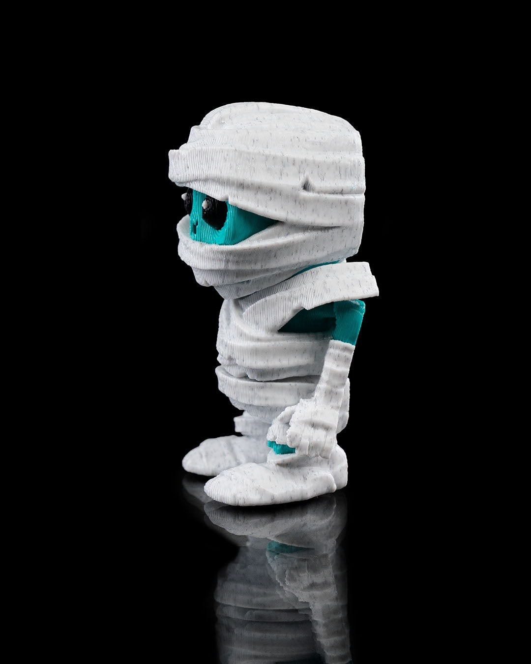 Tutankha-mummy — halloween toy, view 6, 3D printed by Craft & Press