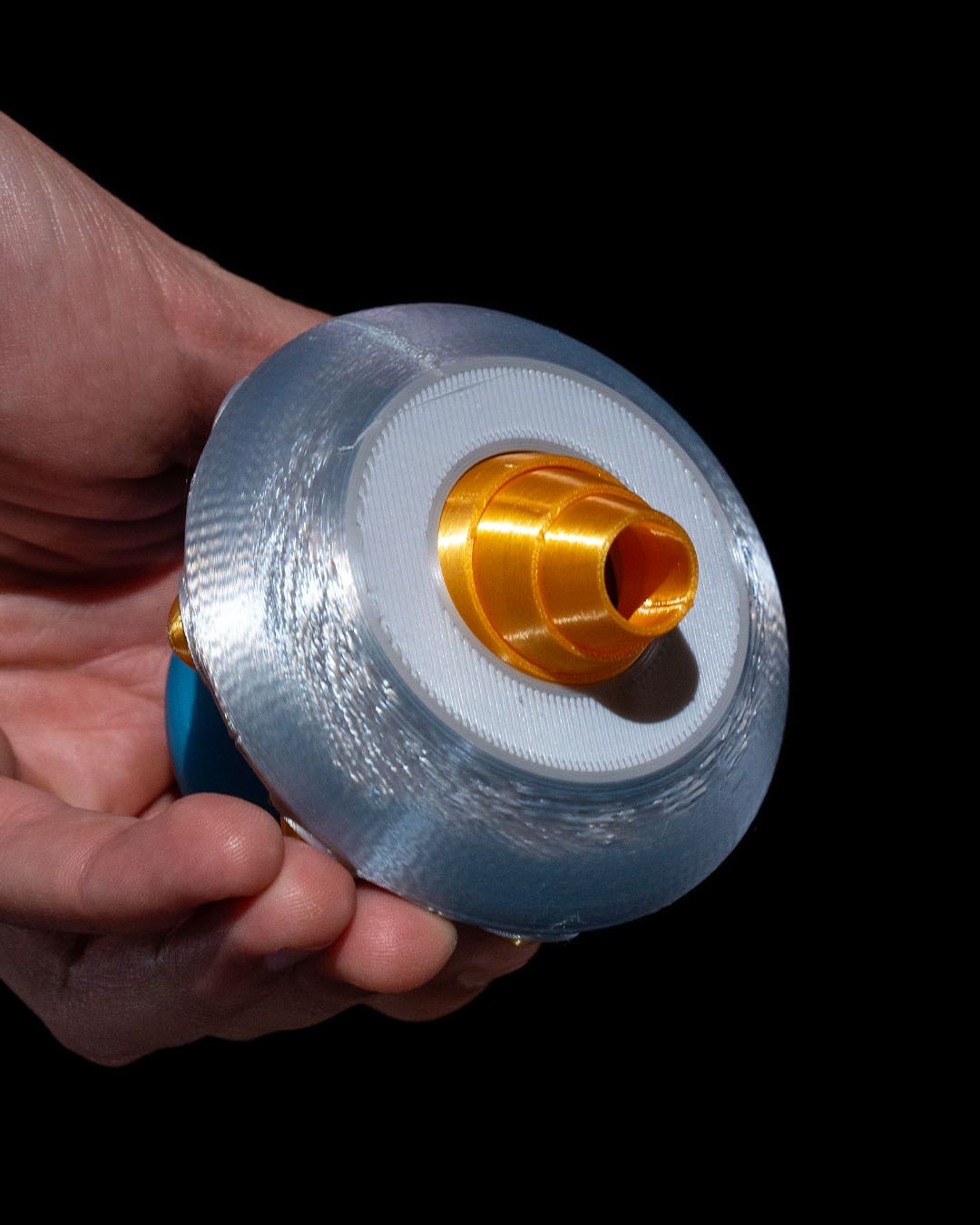 UFO Grinder — halloween toy, view 6, 3D printed by Craft & Press