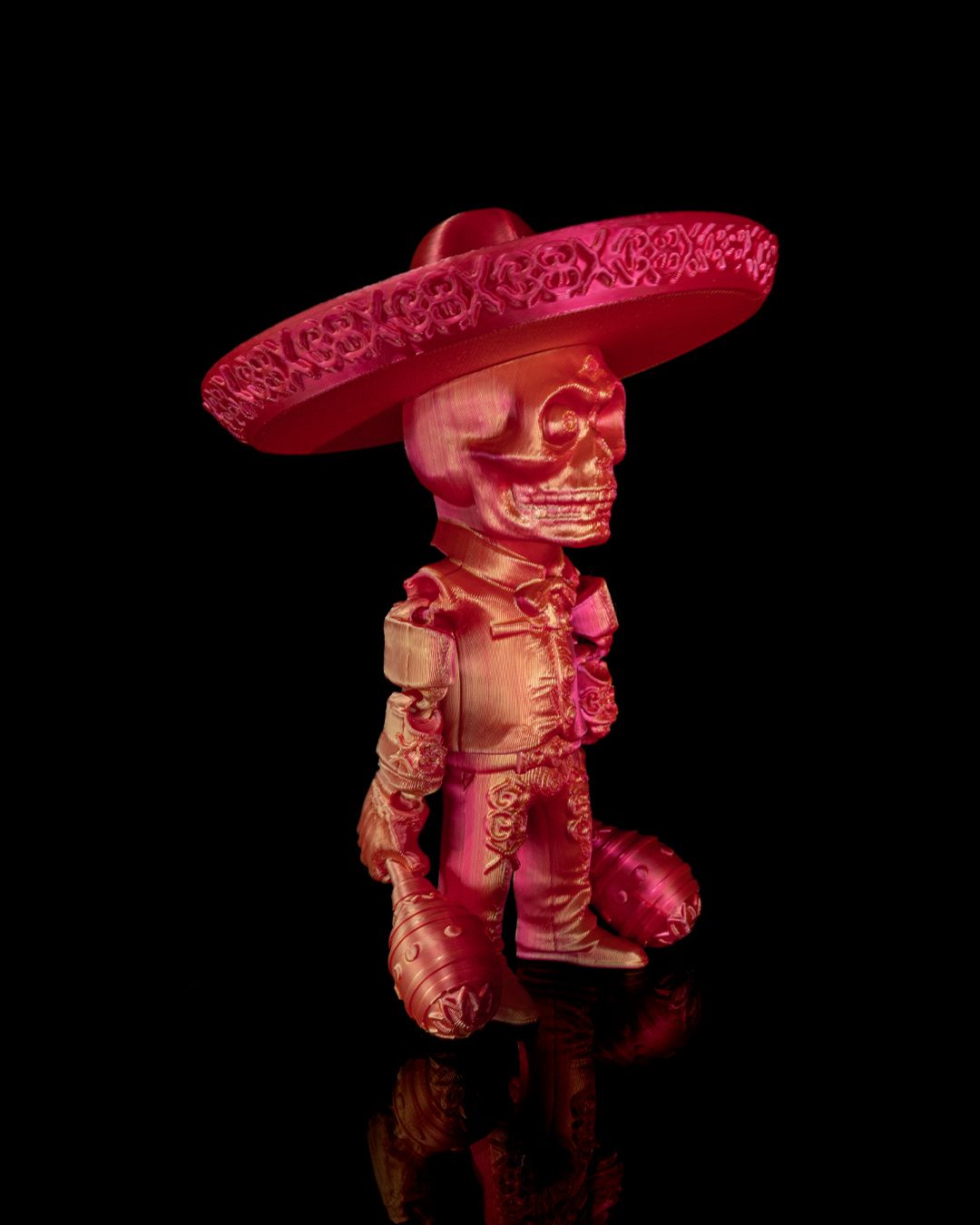 Undead Jobs - Mariachi — halloween toy, view 6, 3D printed by Craft & Press