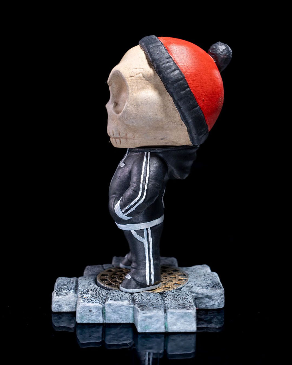 Urban Terrors - Grim — halloween decor, view 6, 3D printed by Craft & Press