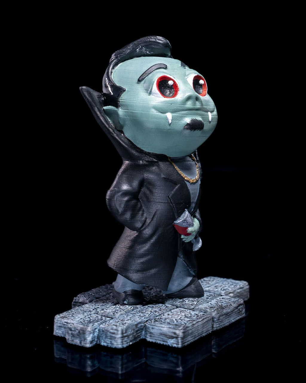 Urban Terrors - Vampire — halloween decor, view 6, 3D printed by Craft & Press