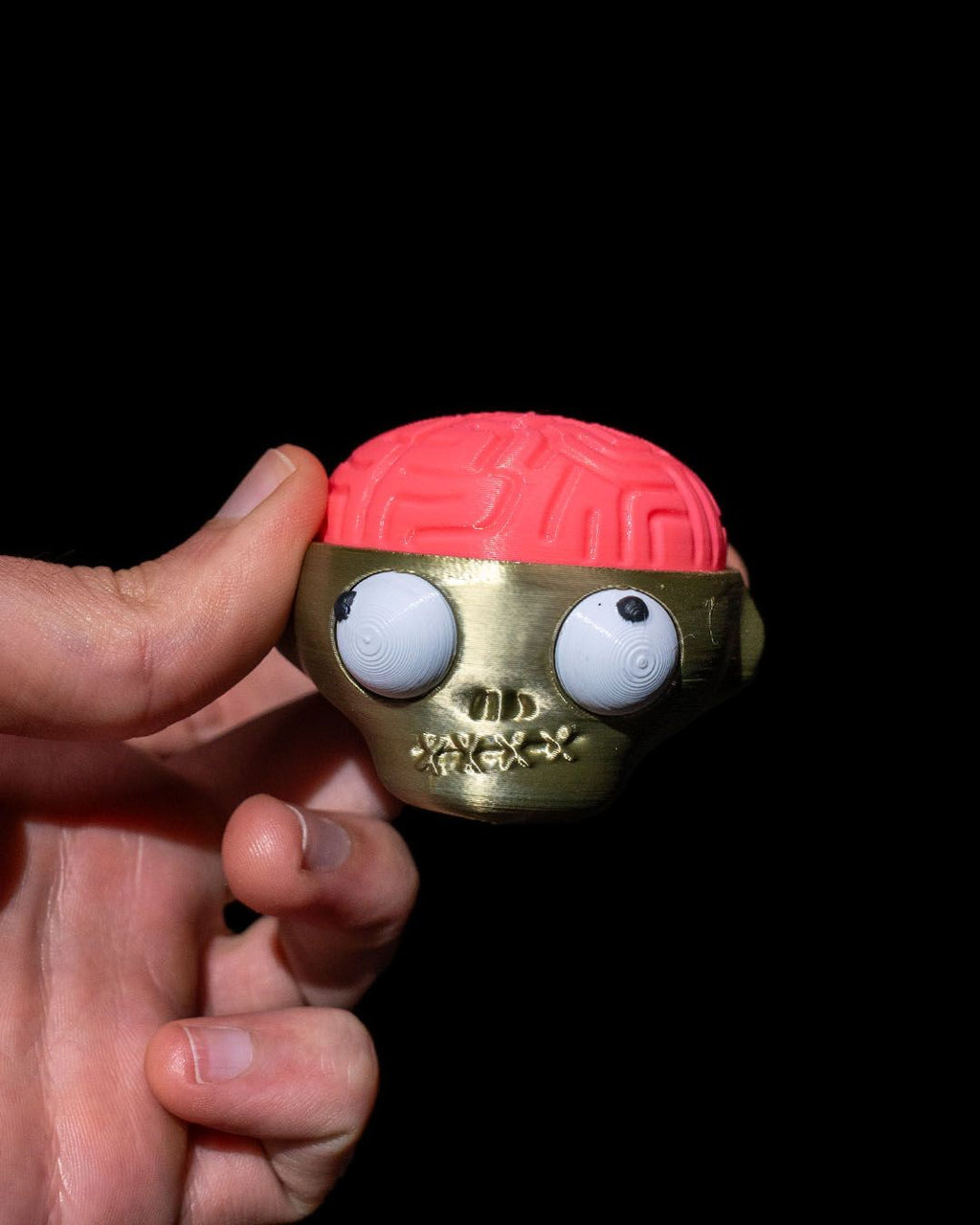 Zombie Grinder — halloween toy, view 6, 3D printed by Craft & Press