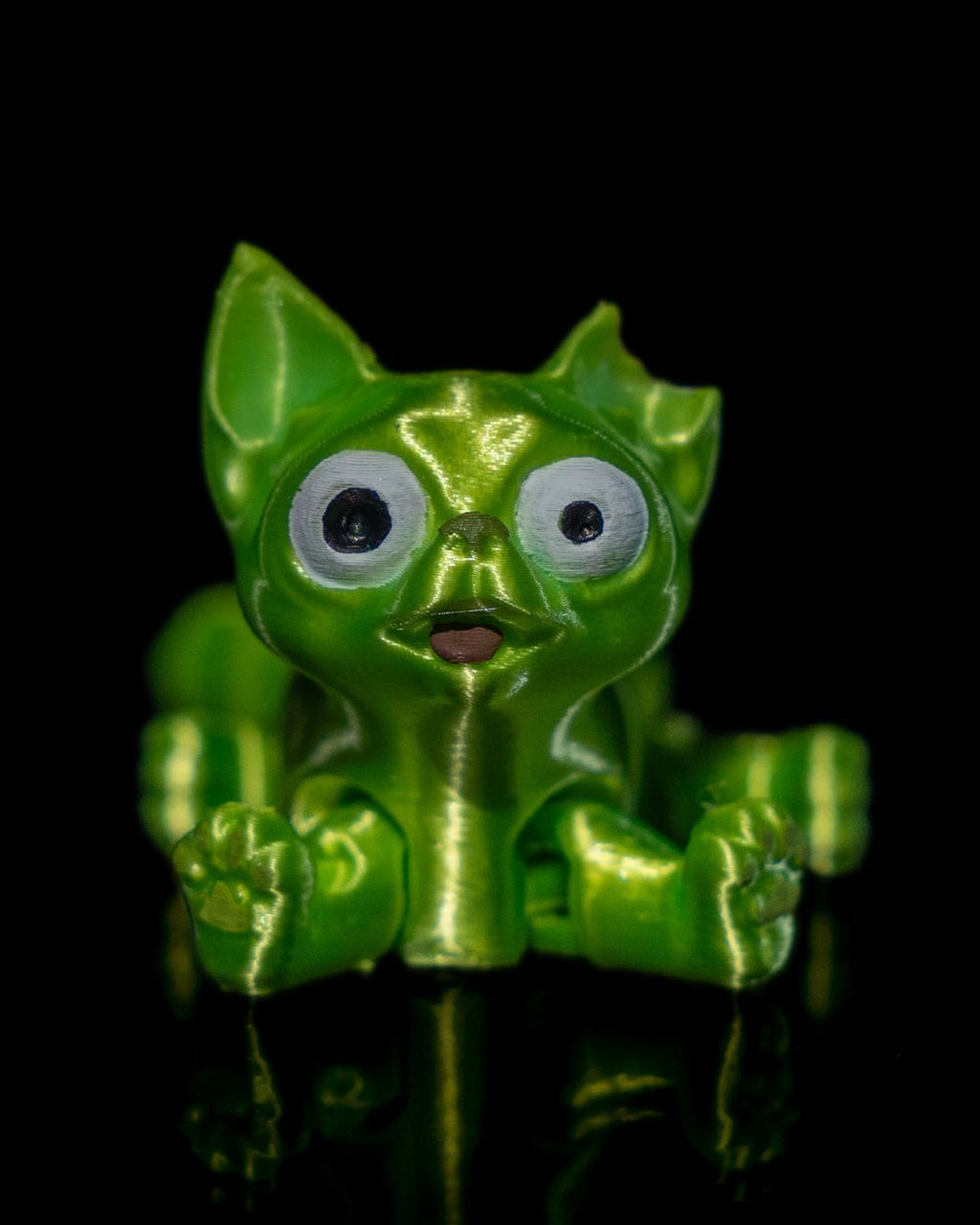Zombie Kitty — halloween toy, view 6, 3D printed by Craft & Press