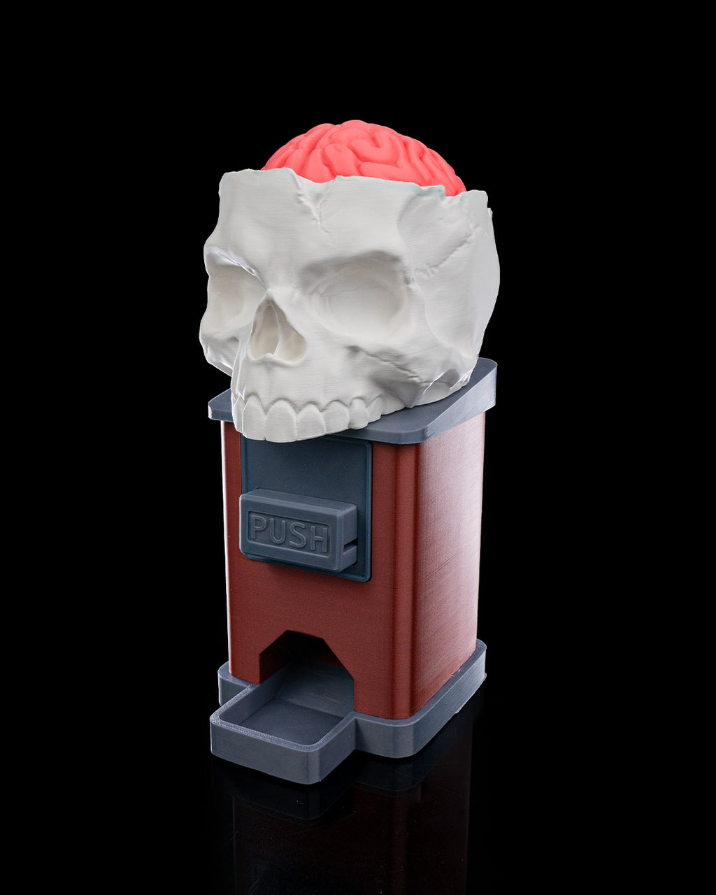 Bone Appétit Candy Dispenser — halloween candy holder, view 7, 3D printed by Craft & Press