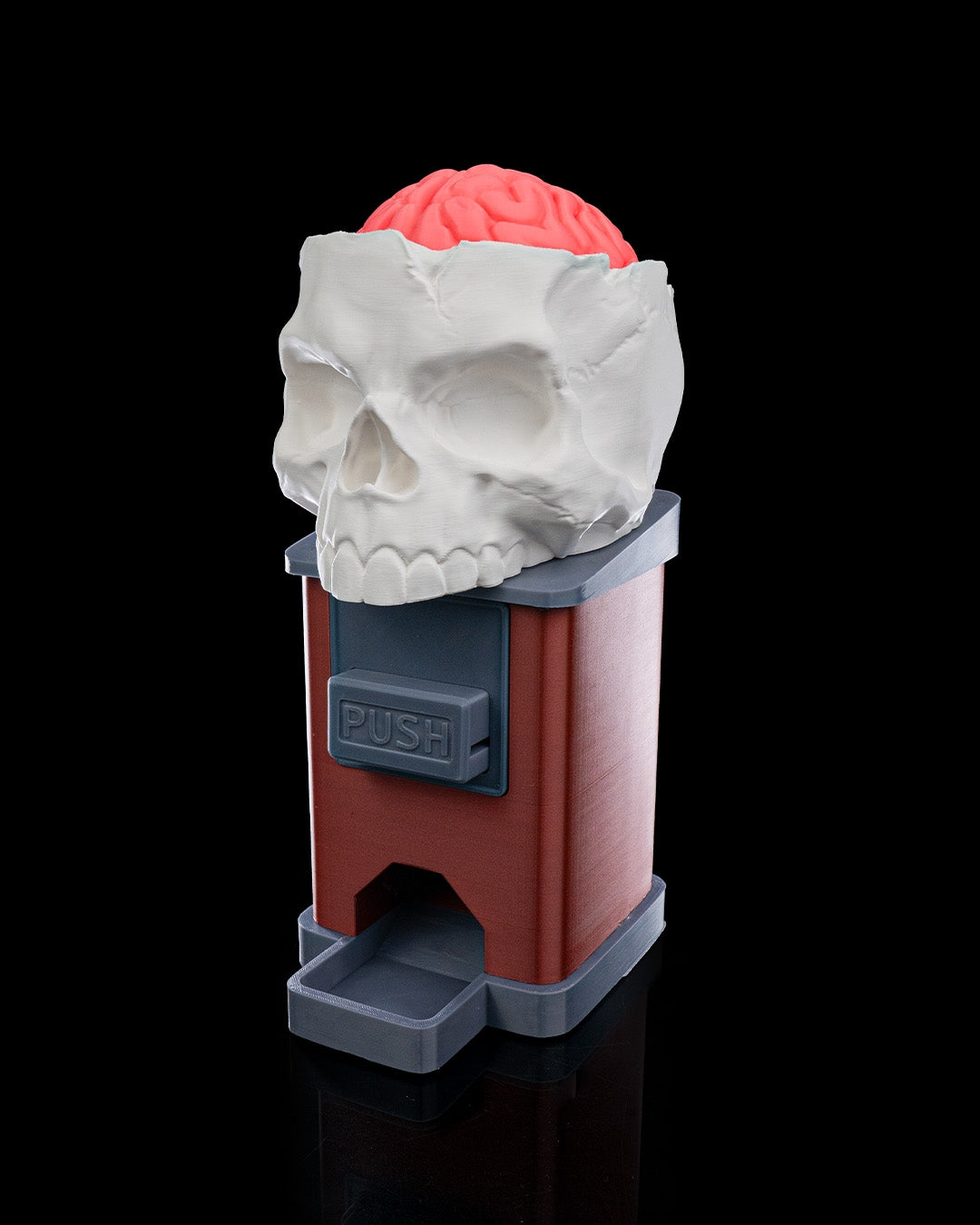 Bone Appétit Candy Dispenser — halloween candy holder, view 7, 3D printed by Craft & Press