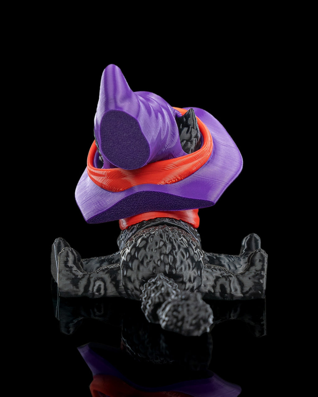 Cat in a hat — halloween toy, view 7, 3D printed by Craft & Press