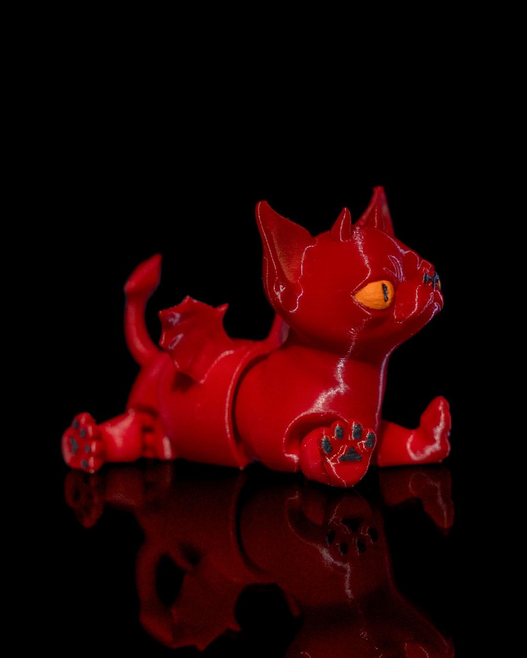 Chihuahua, Demonic Dog — halloween toy, view 7, 3D printed by Craft & Press