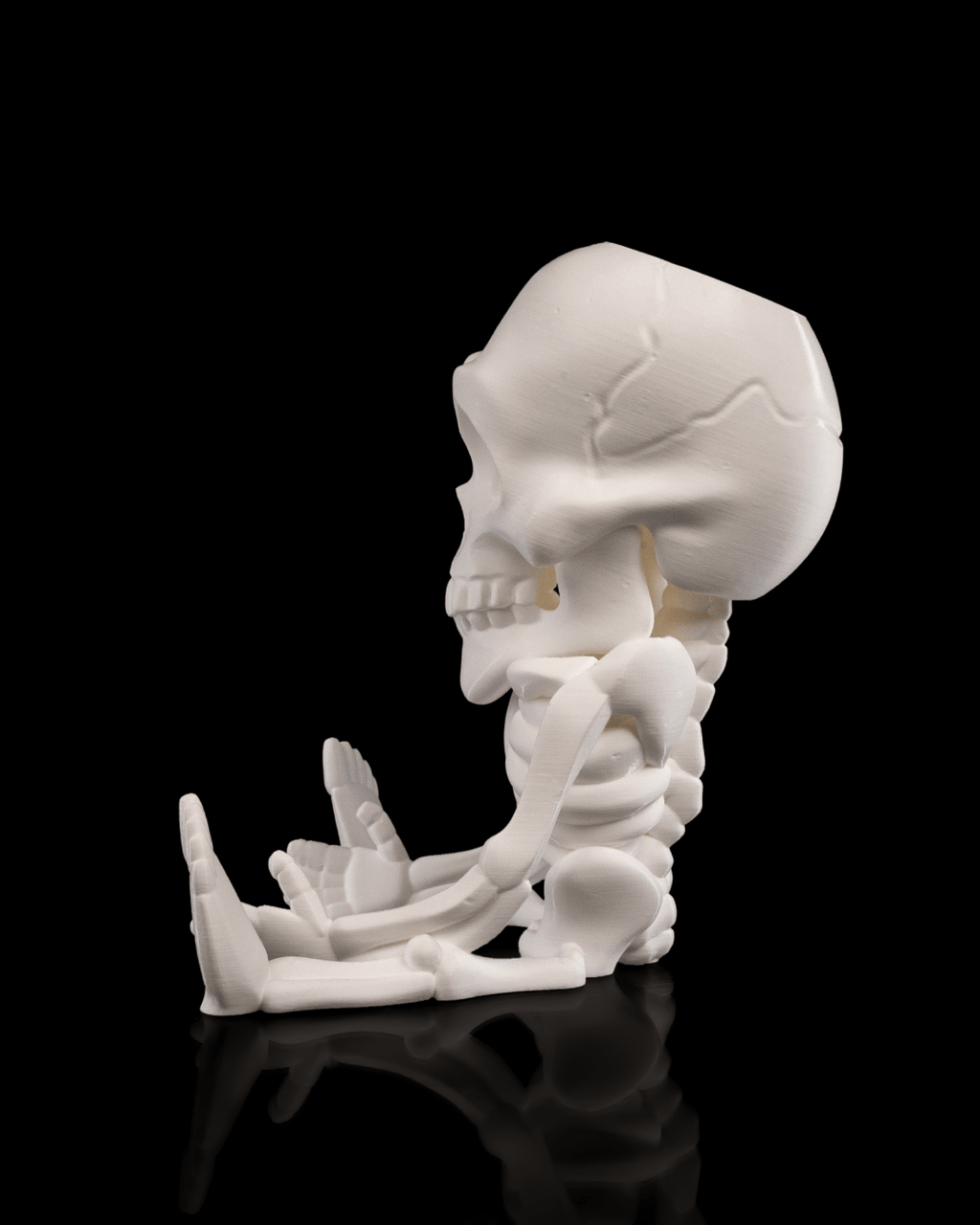 Crani-yum Candy Holder — halloween candy holder, view 7, 3D printed by Craft & Press