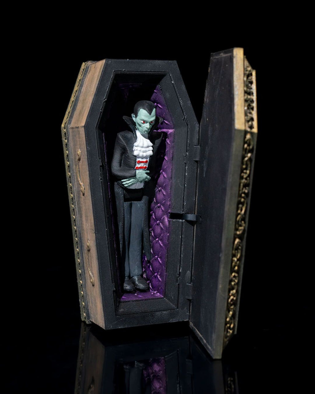 Dracula’s Slumber — halloween decor, view 7, 3D printed by Craft & Press