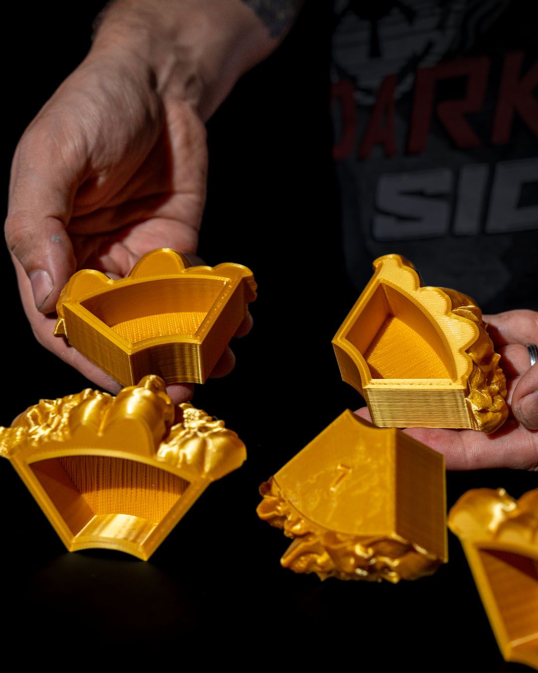 Draw-a-Skull Organizer — halloween organizer, view 7, 3D printed by Craft & Press