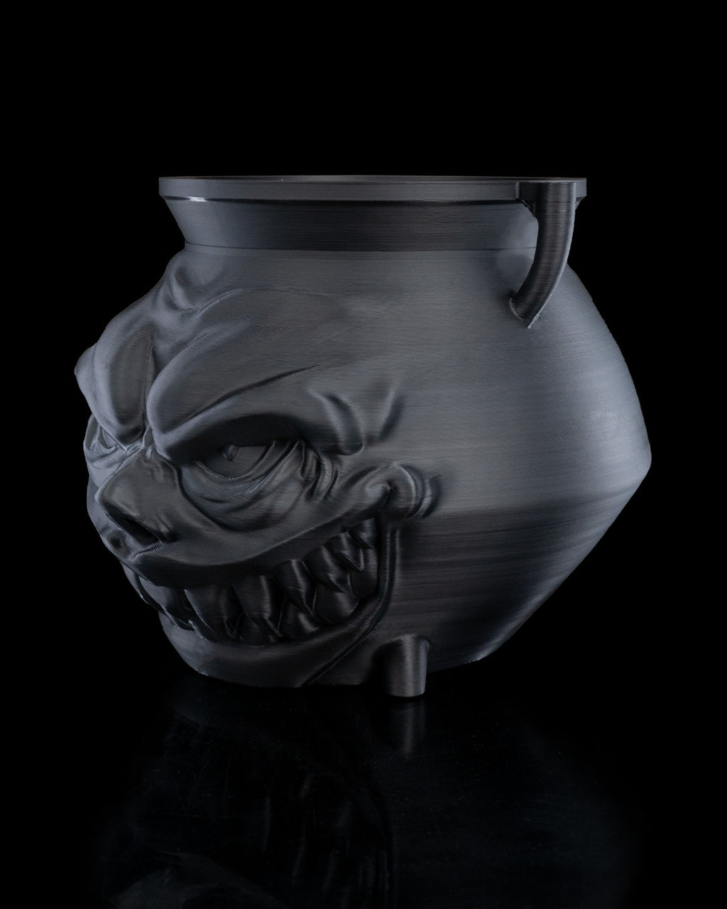 Greedy Cauldron Candy Holder — halloween candy holder, view 7, 3D printed by Craft & Press