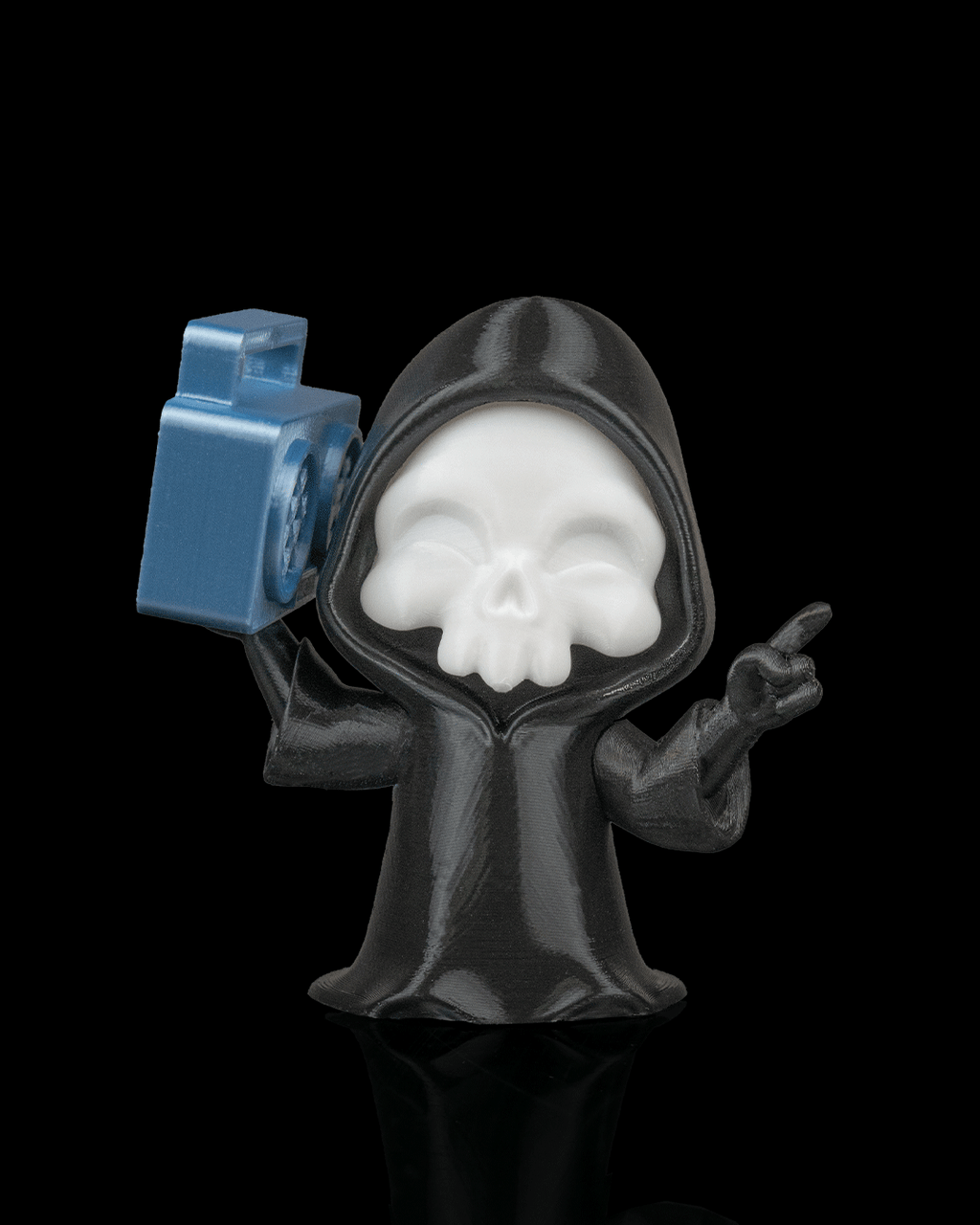 Groove Reaper — halloween toy, view 7, 3D printed by Craft & Press