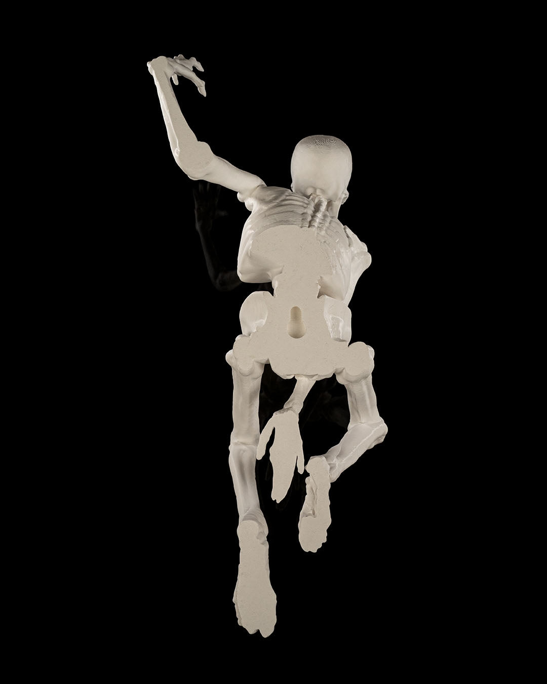 Jump Scareleton — halloween decor, view 7, 3D printed by Craft & Press