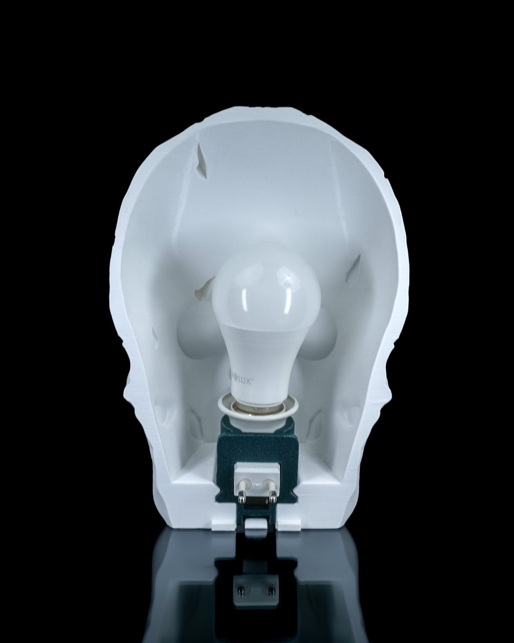 Light Headed Wall Light — halloween lamp, view 7, 3D printed by Craft & Press