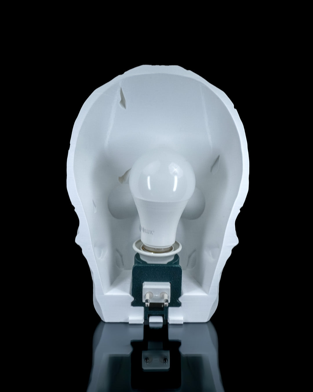 Light Headed Wall Light — halloween lamp, view 7, 3D printed by Craft & Press
