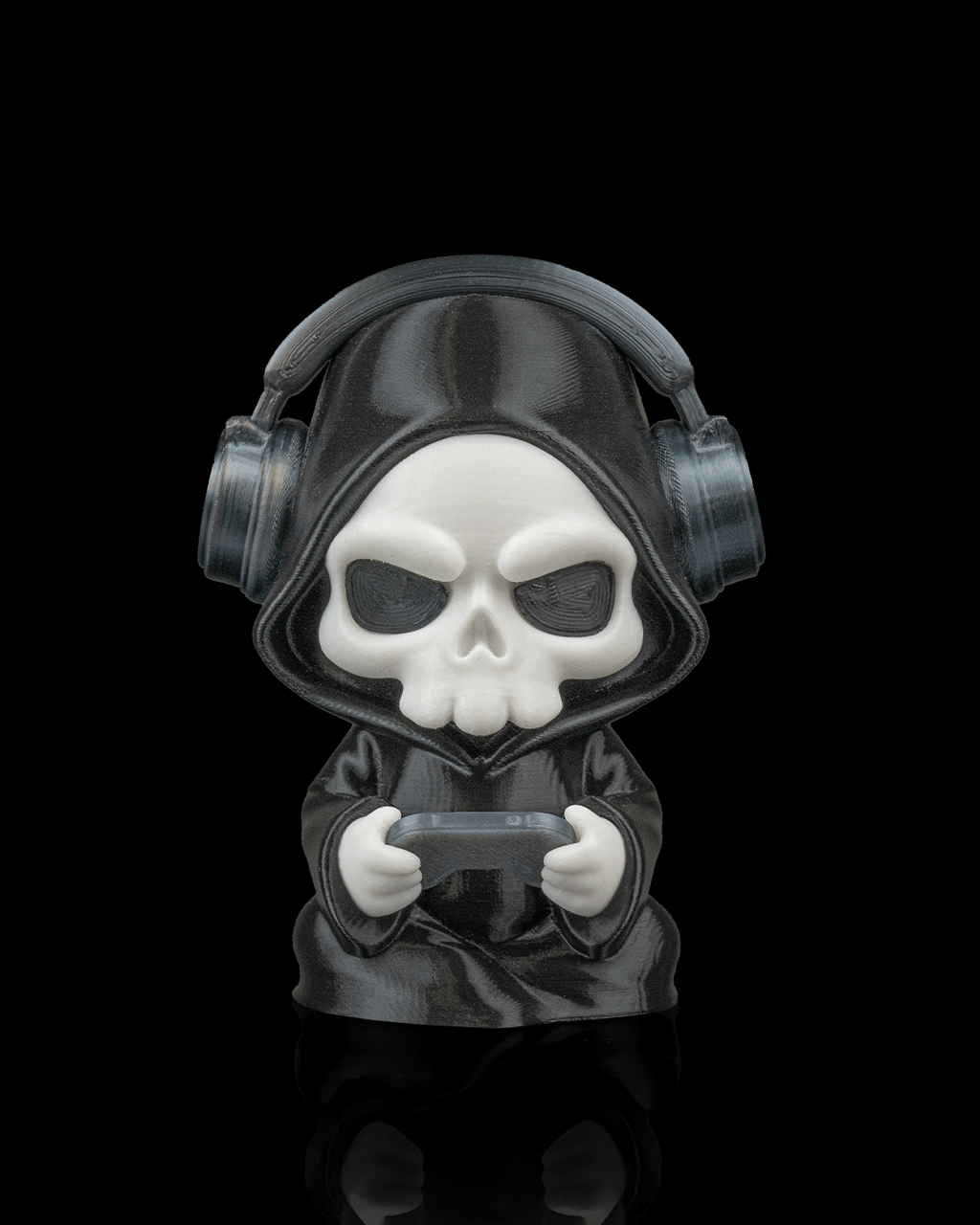 Press F — halloween toy, view 7, 3D printed by Craft & Press