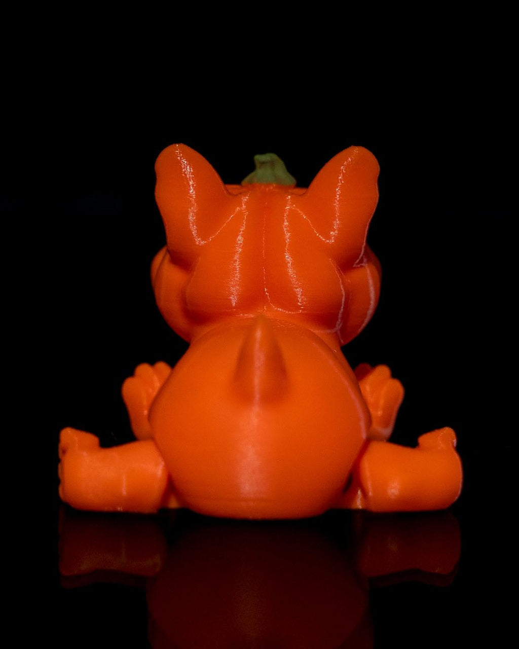 Pumpkin Dog — halloween toy, view 7, 3D printed by Craft & Press