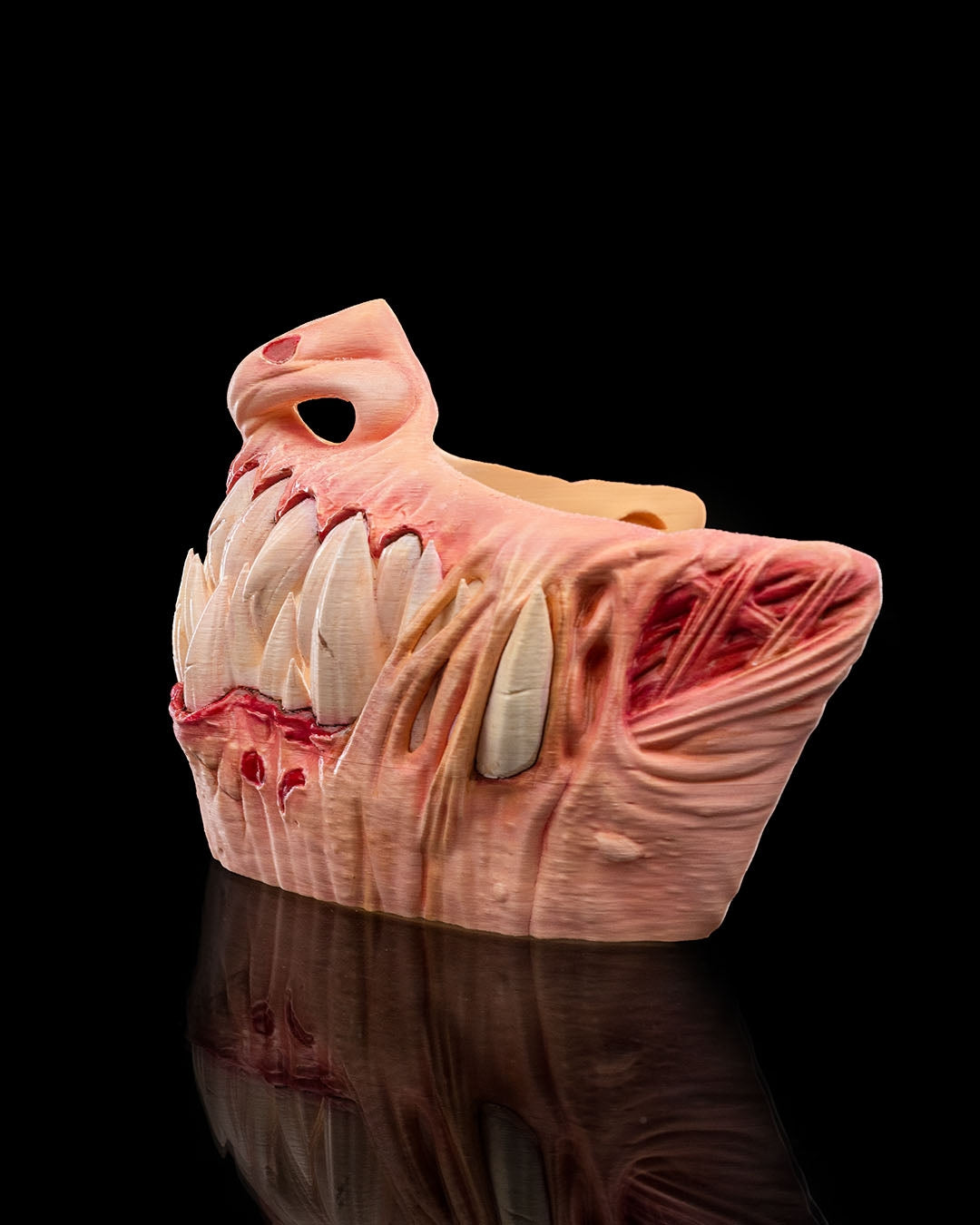 Savage Smile Halloween Mask — halloween mask, view 7, 3D printed by Craft & Press