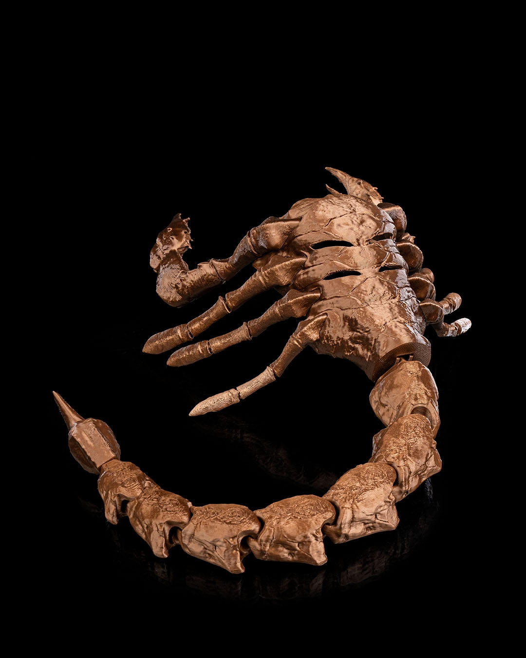 Scorpion Grasp Halloween Mask — halloween mask, view 7, 3D printed by Craft & Press