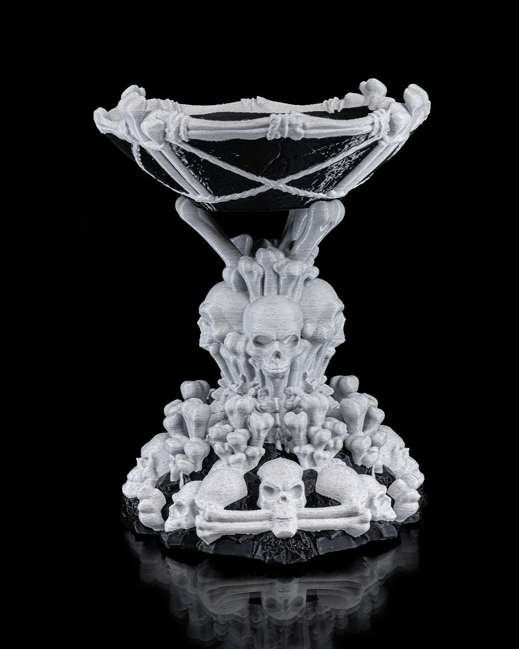 Tower of Bones Candy Holder — halloween candy holder, view 7, 3D printed by Craft & Press