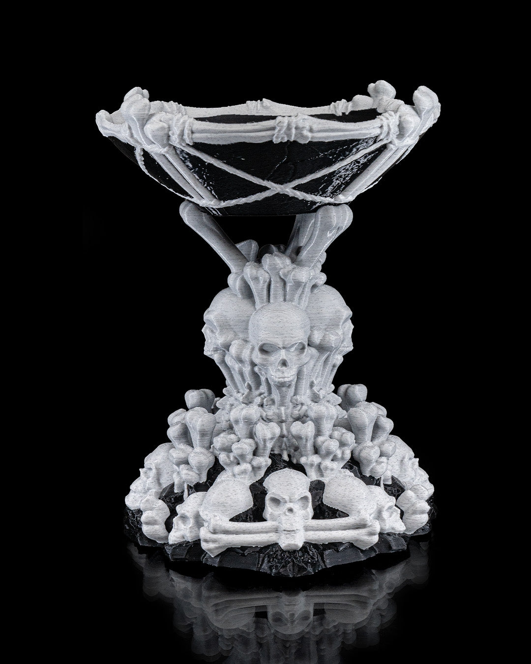 Tower of Bones Candy Holder — halloween candy holder, view 7, 3D printed by Craft & Press