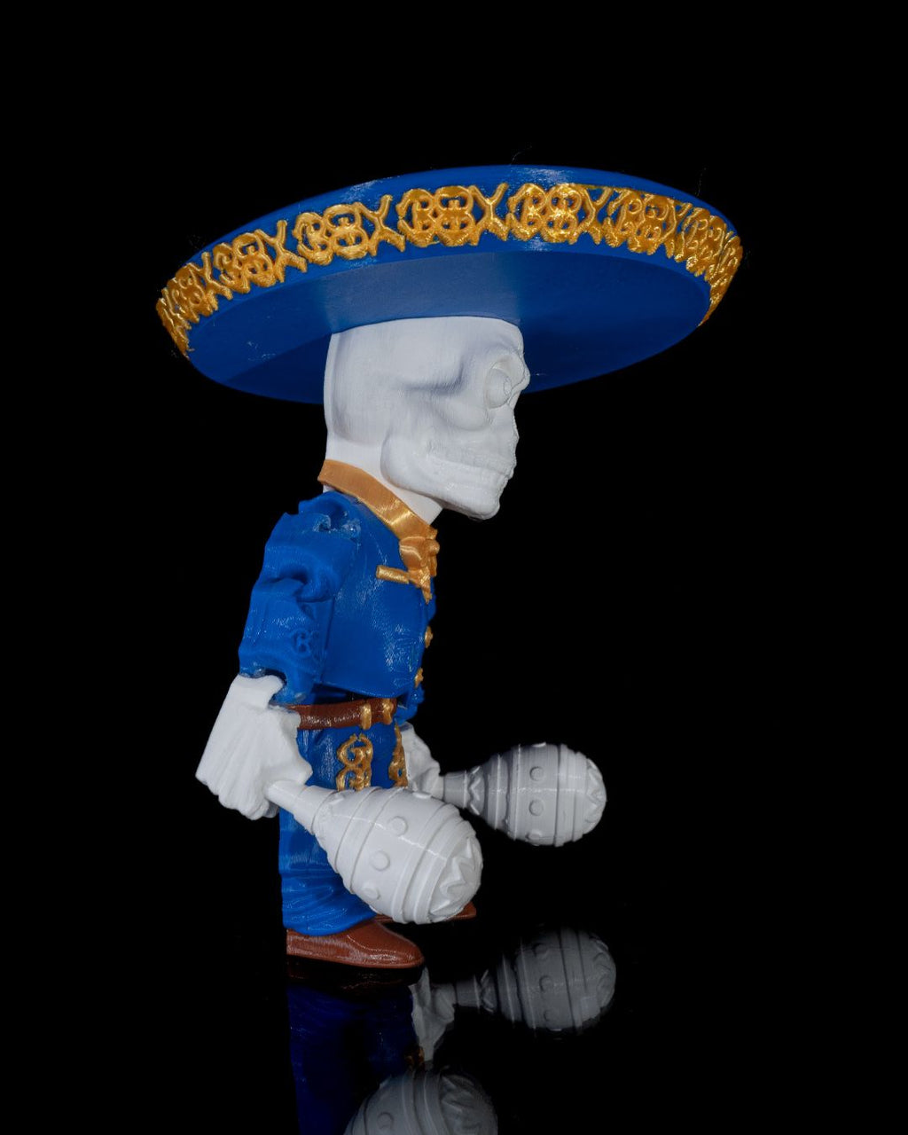 Undead Jobs - Mariachi — halloween toy, view 7, 3D printed by Craft & Press