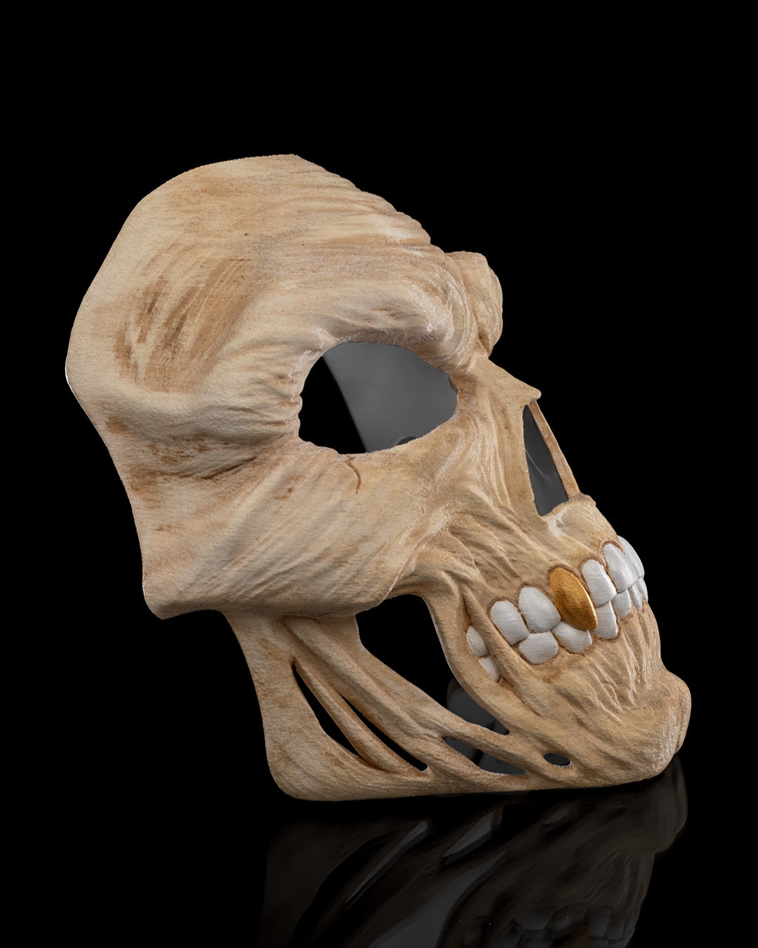 Vile Skull Halloween Mask — halloween mask, view 7, 3D printed by Craft & Press