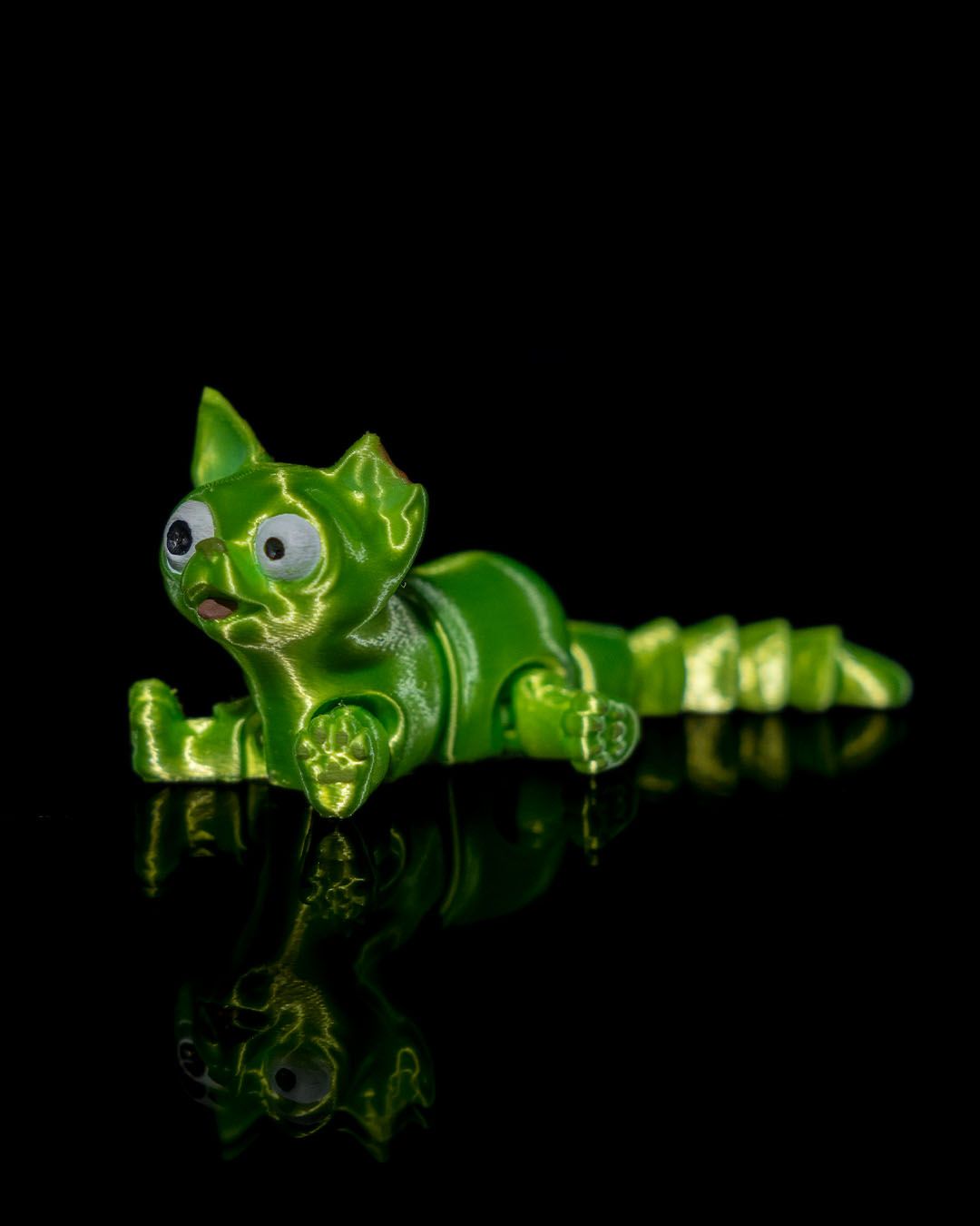 Zombie Kitty — halloween toy, view 7, 3D printed by Craft & Press