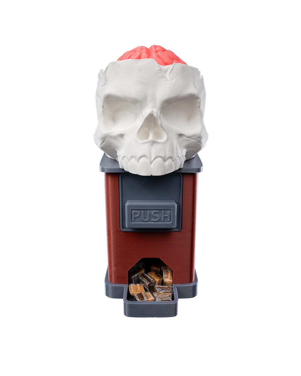 Bone Appétit Candy Dispenser — halloween candy holder, view 8, 3D printed by Craft & Press