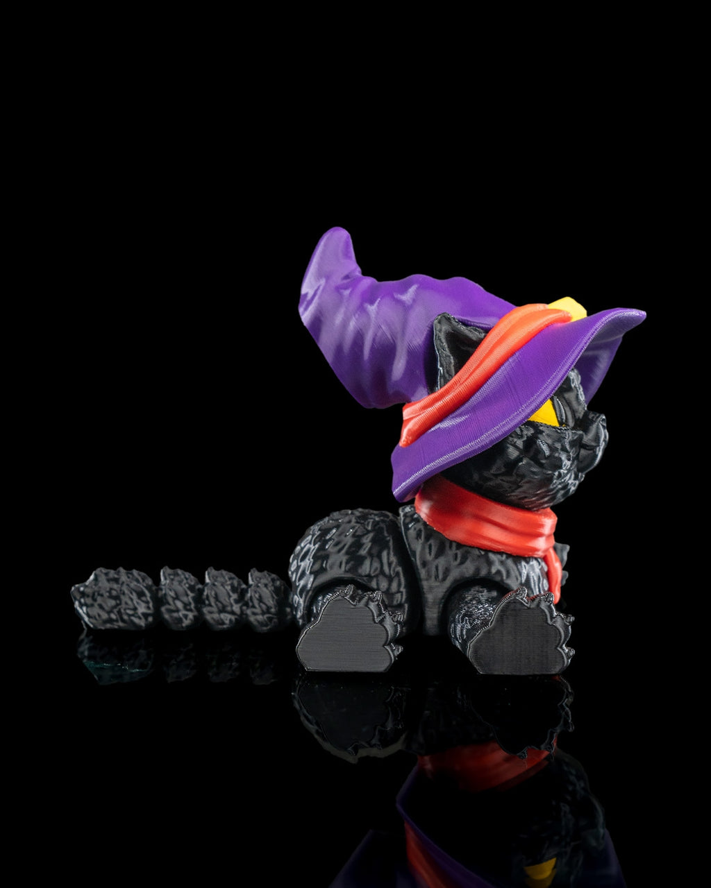 Cat in a hat — halloween toy, view 8, 3D printed by Craft & Press