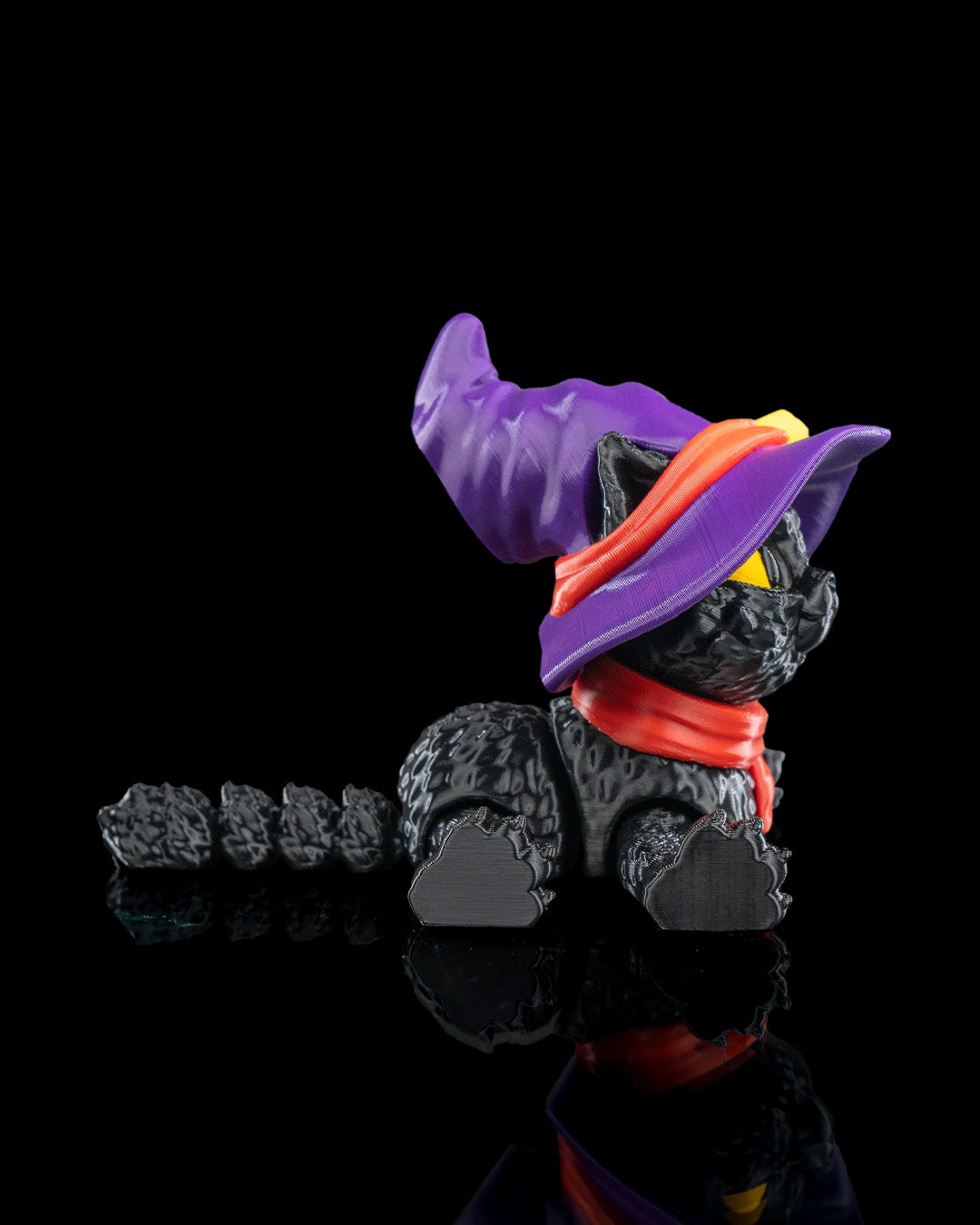 Cat in a hat — halloween toy, view 8, 3D printed by Craft & Press