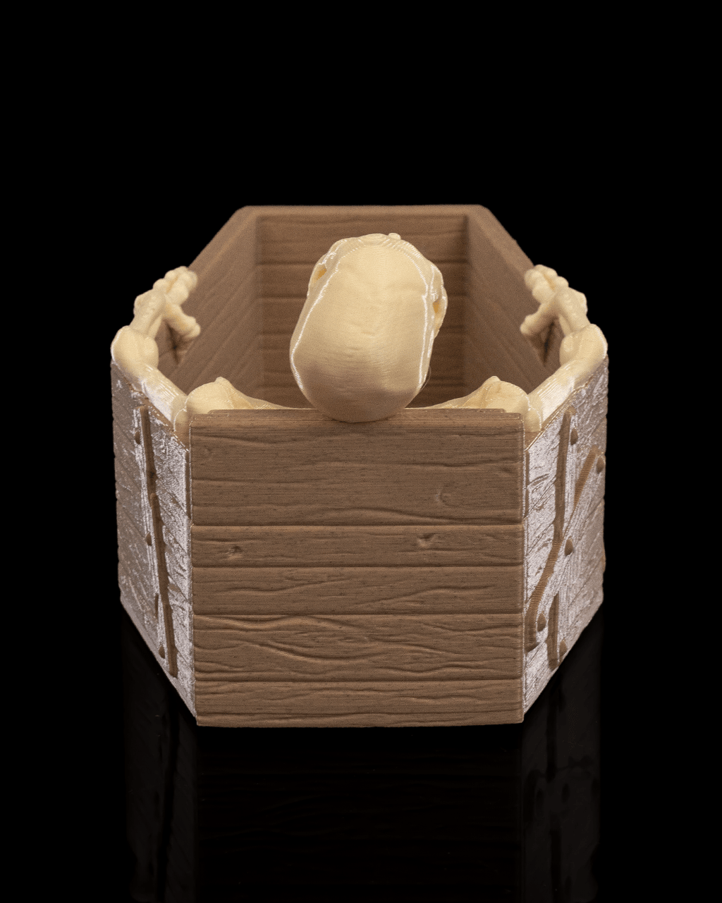 Deathtub Candy Holder — halloween candy holder, view 8, 3D printed by Craft & Press