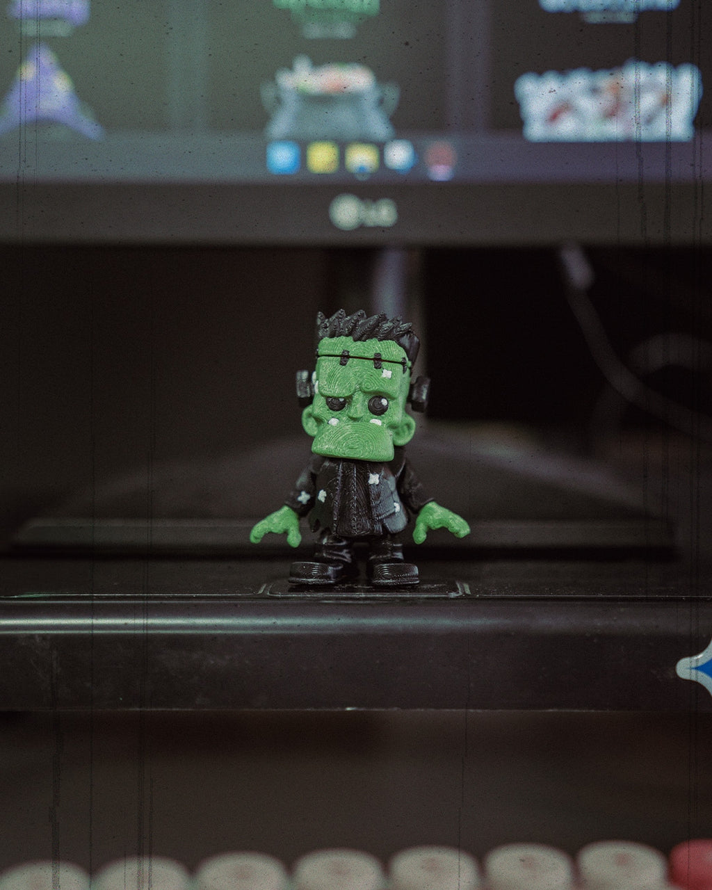 Fright Frankie — halloween toy, view 8, 3D printed by Craft & Press