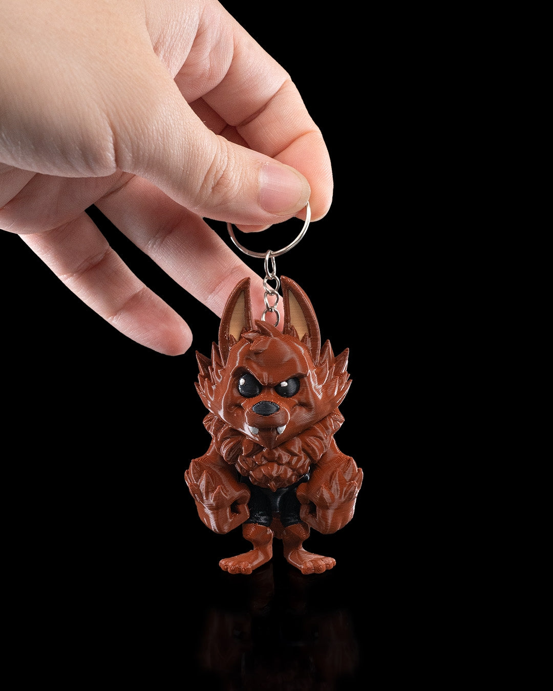 Furrocious Wolf — halloween toy, view 8, 3D printed by Craft & Press