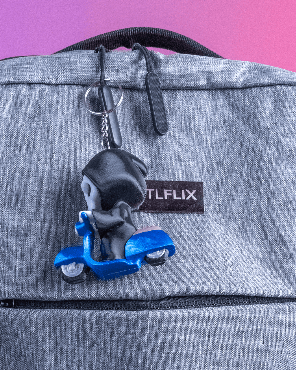 Grim Rider — halloween toy, view 8, 3D printed by Craft & Press