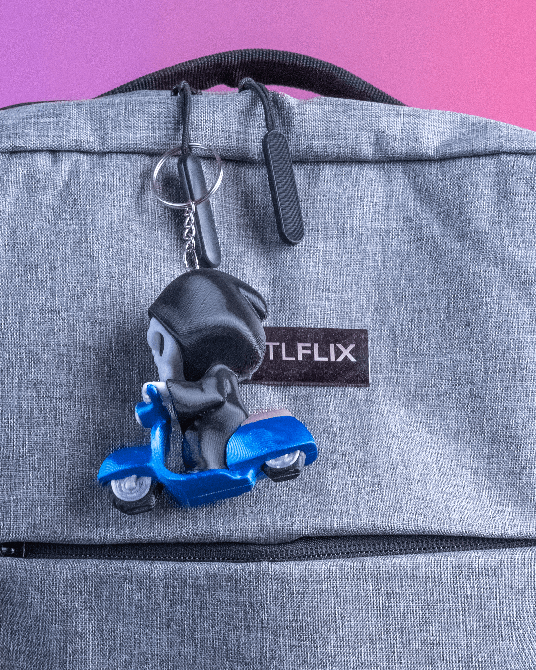 Grim Rider — halloween toy, view 8, 3D printed by Craft & Press