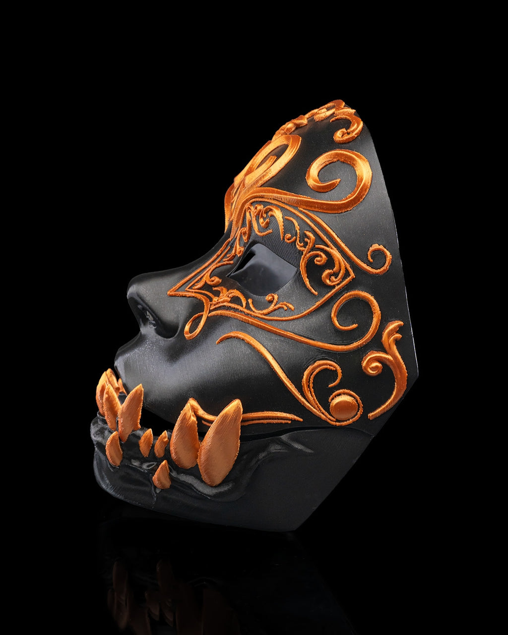 Opulent Masquerade Halloween Mask — halloween mask, view 8, 3D printed by Craft & Press