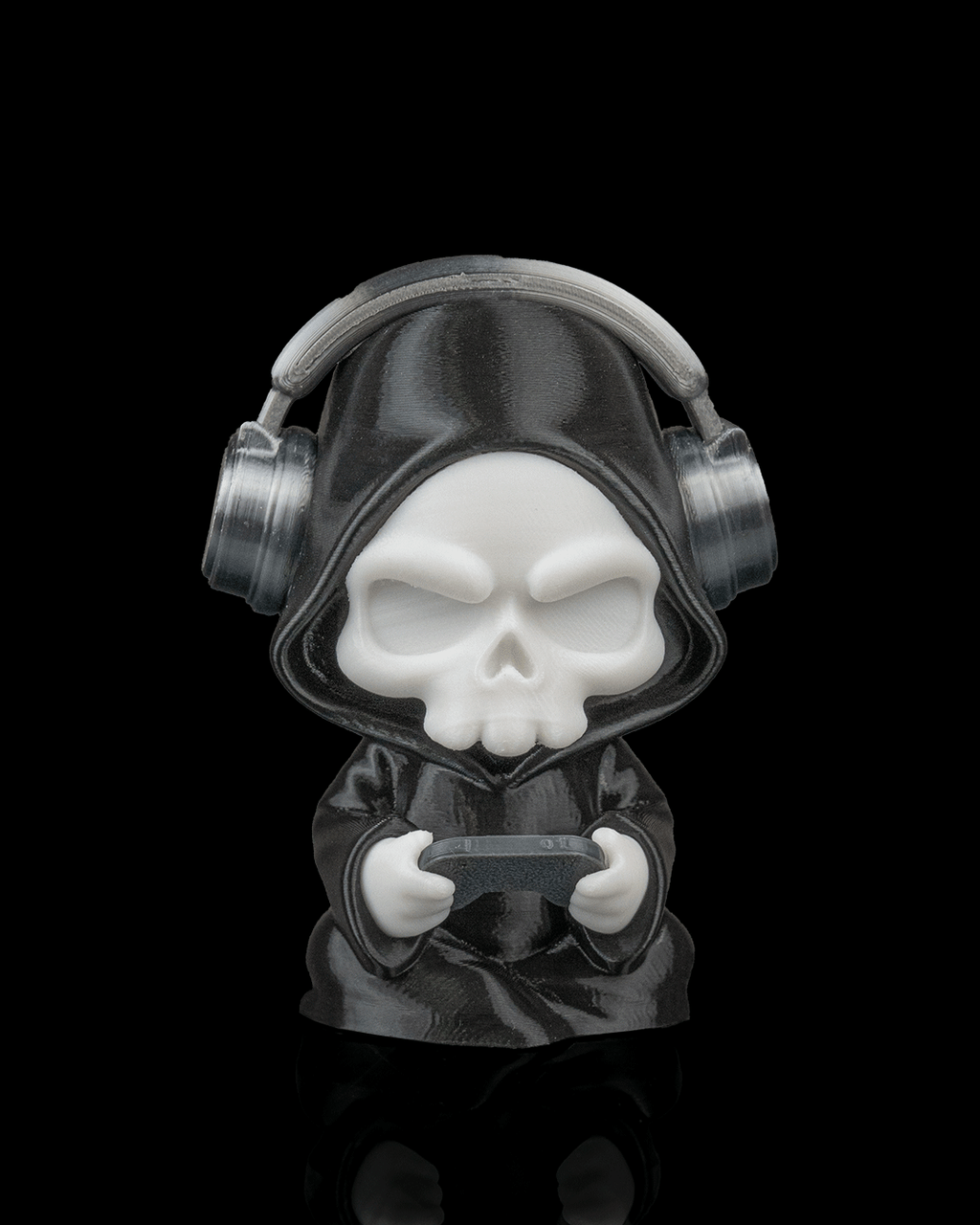 Press F — halloween toy, view 8, 3D printed by Craft & Press