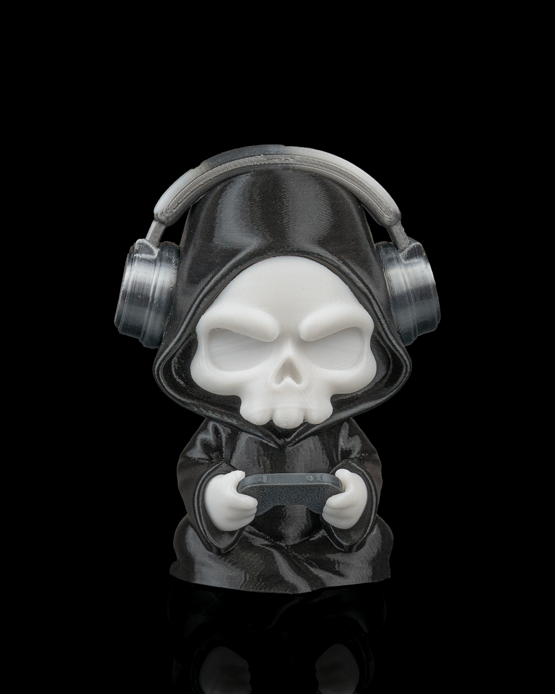 Press F — halloween toy, view 8, 3D printed by Craft & Press
