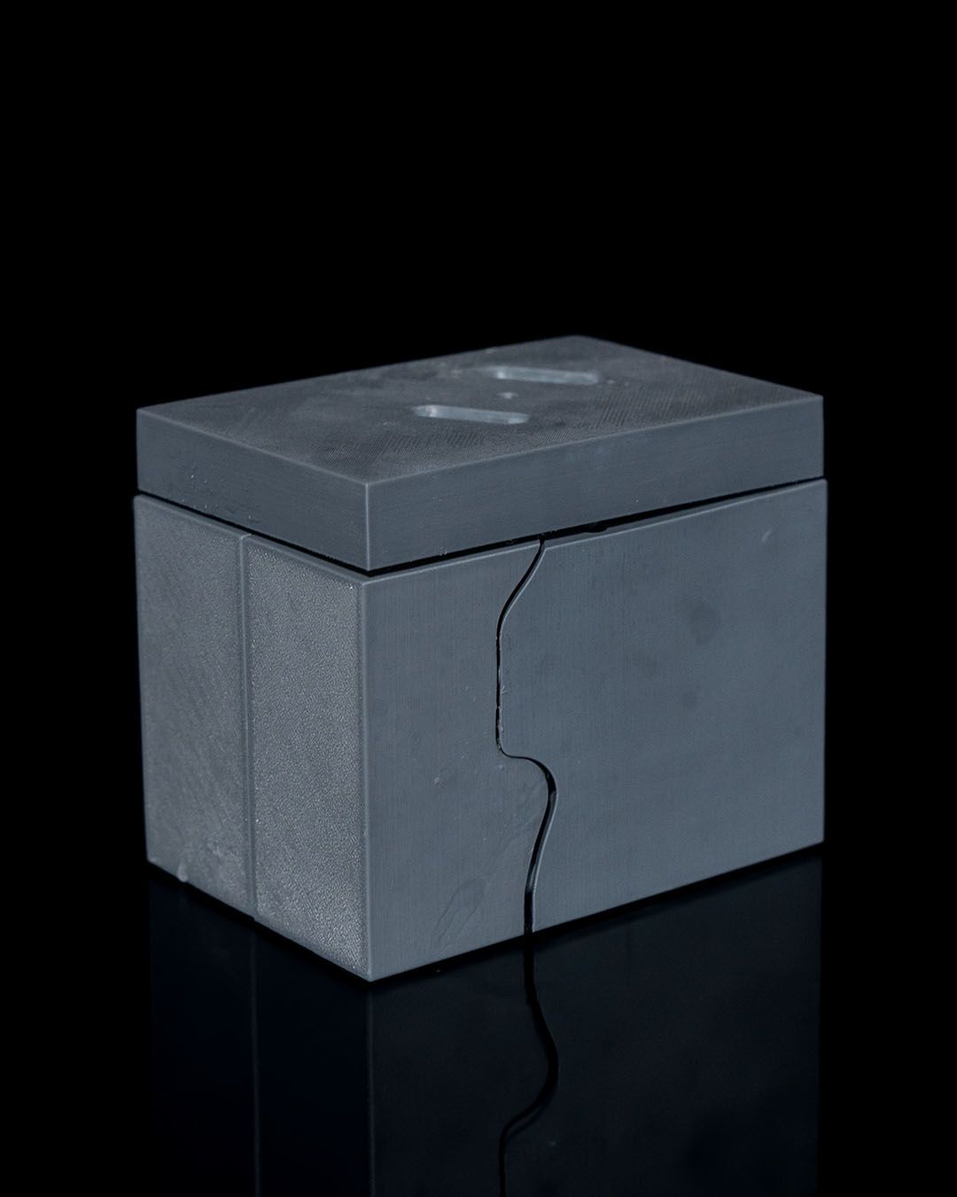 Skull Scent Candle Mold — halloween decor, view 8, 3D printed by Craft & Press